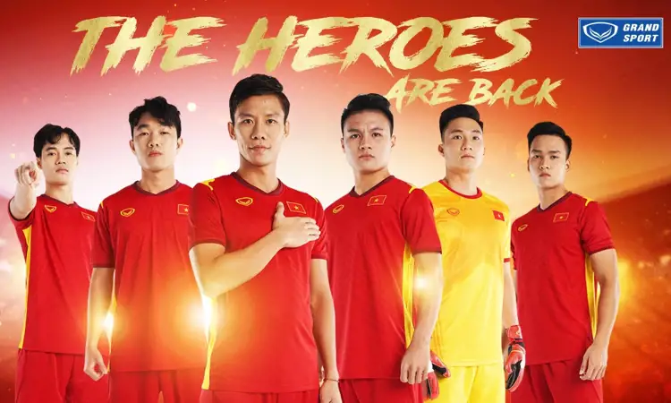 Vietnam voetbalshirts 2021-2022