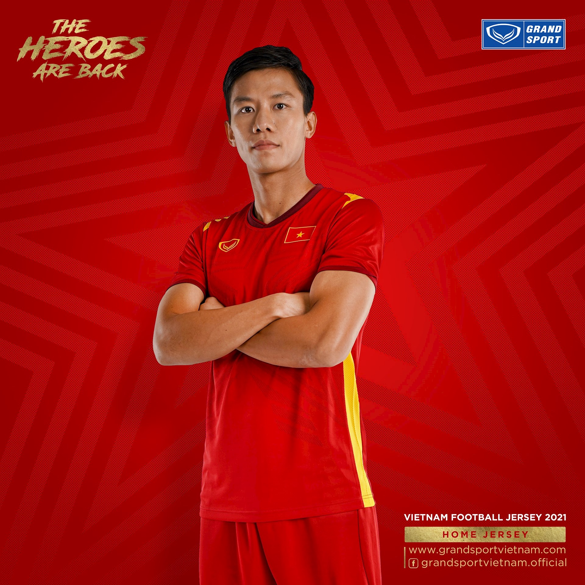 Vietnam thuisshirt 2021-2022