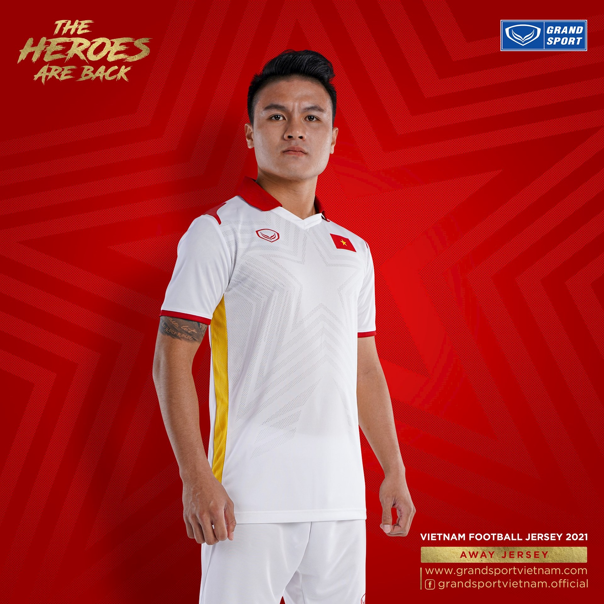 Vietnam uitshirt 2021-2022