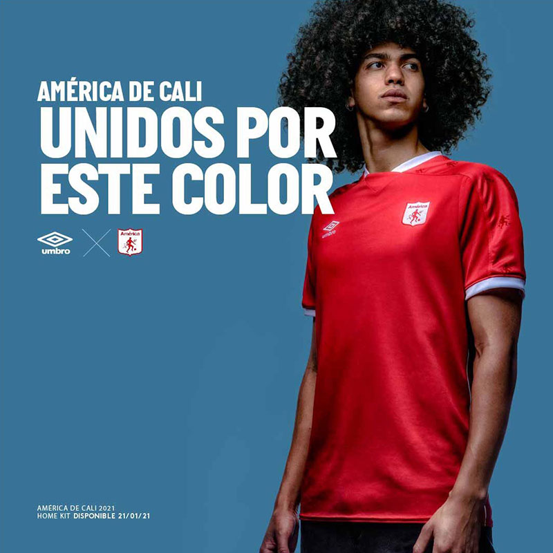 America de Cali thuisshirt 2021