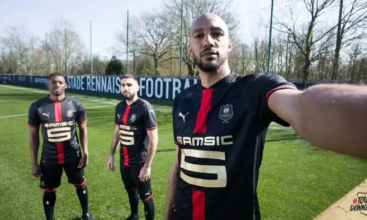 Stade Rennes 120 jaar jubileum voetbalshirt