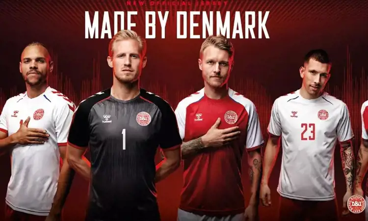 Denemarken voetbalshirts 2021-2022