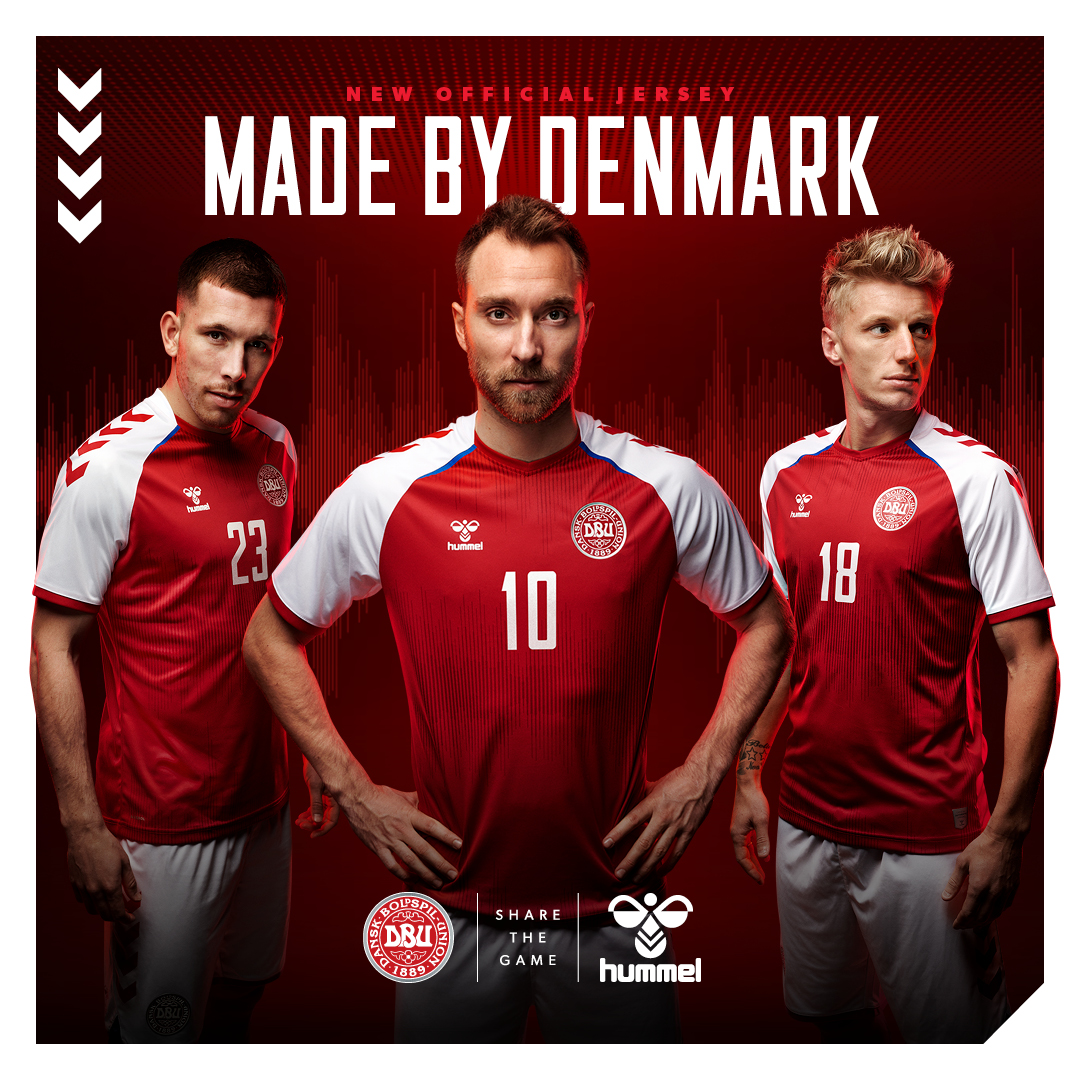 Denemarken thuisshirt 2021-2022