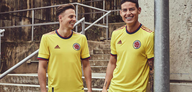 Colombia thuisshirt -