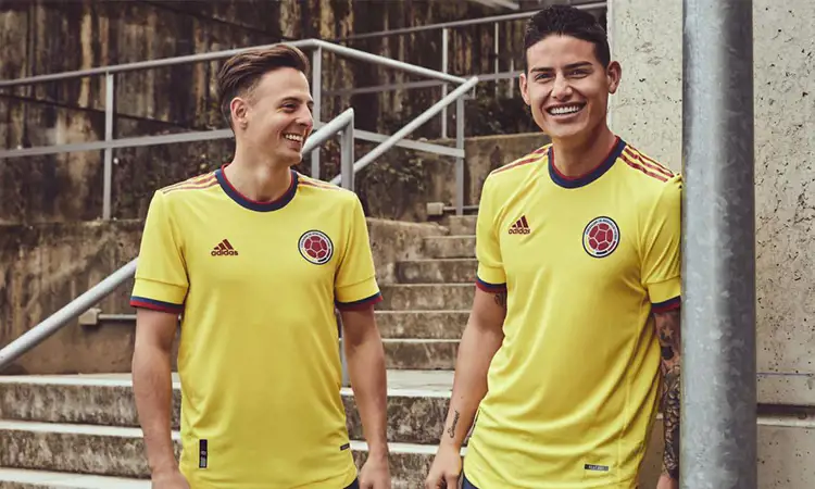 Colombia thuisshirt 2021-2022