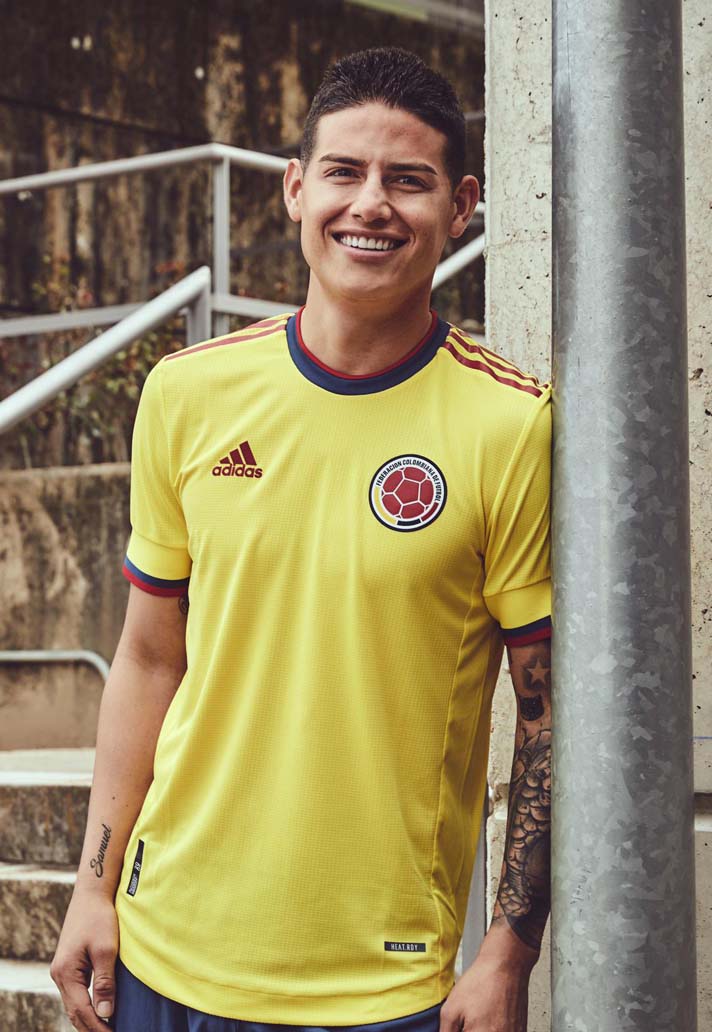 Colombia thuisshirt 2021-2022