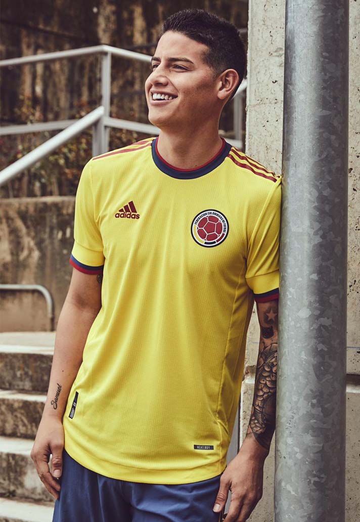 Colombia thuisshirt 2021-2022