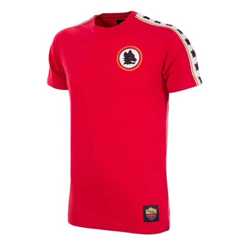 AS Roma taped retro T-Shirt - Rood