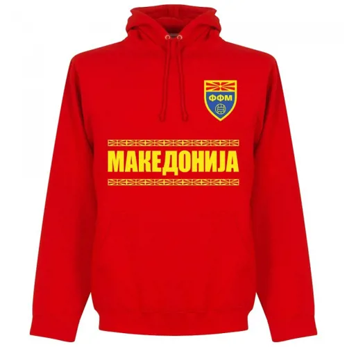Noord Macedonië hoodie - Rood 