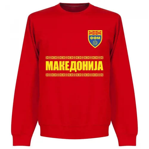 Noord Macedonië sweater - Rood 