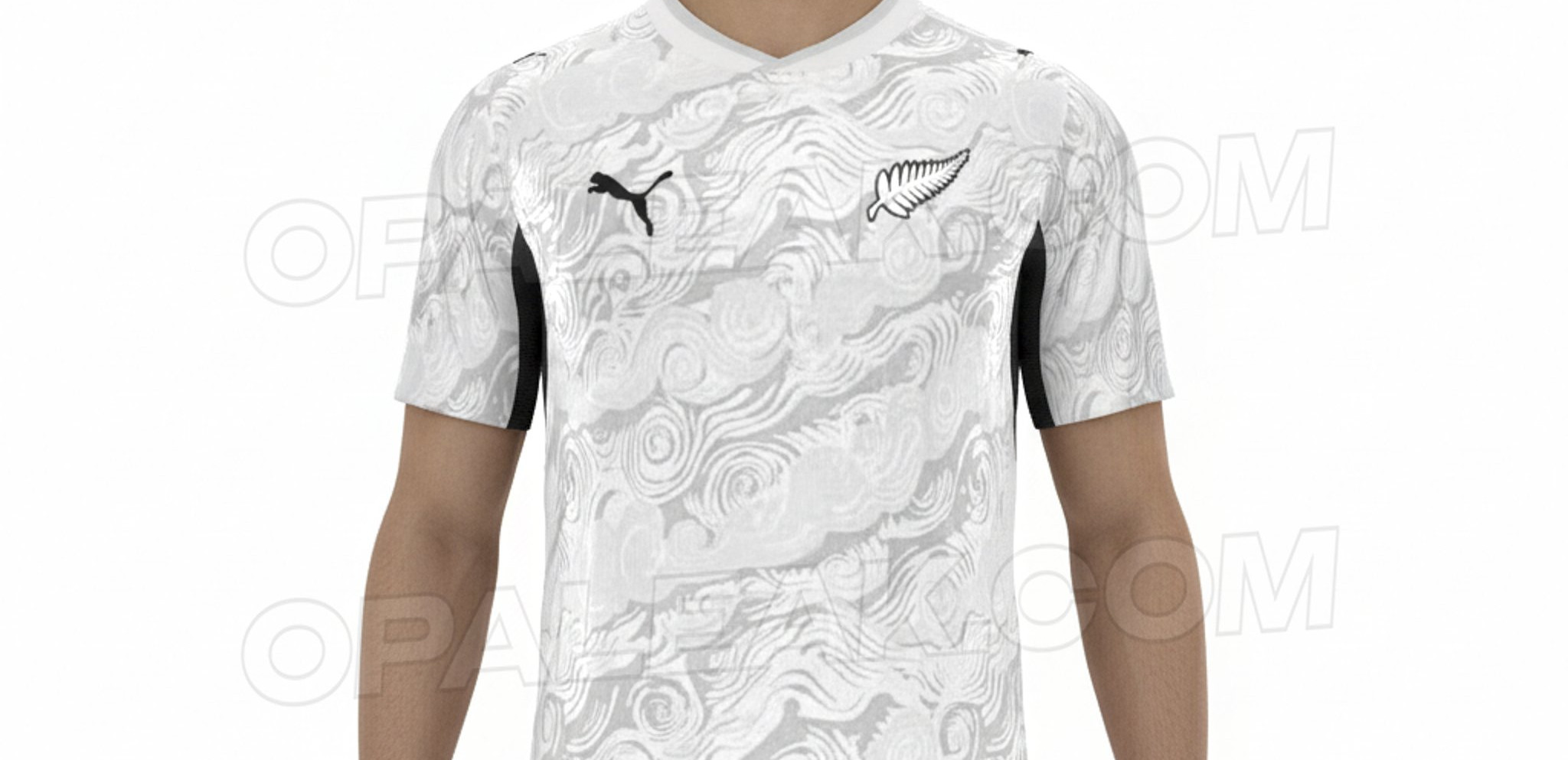 Nieuw Zeeland Thuisshirt Wk 2026 Gelekt