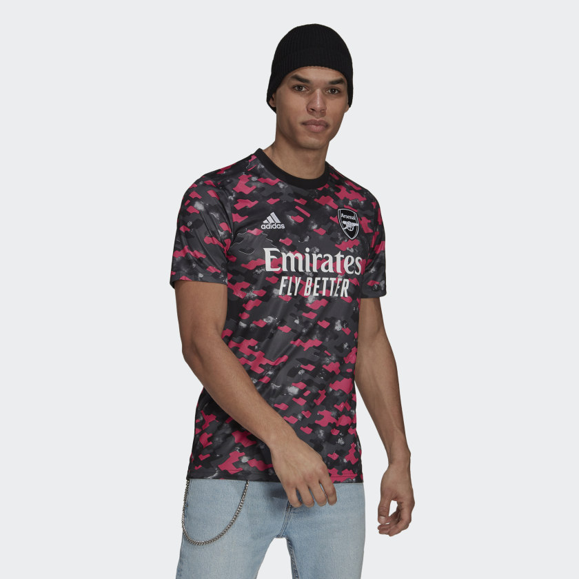 Arsenal warming-up shirt 2021-2022