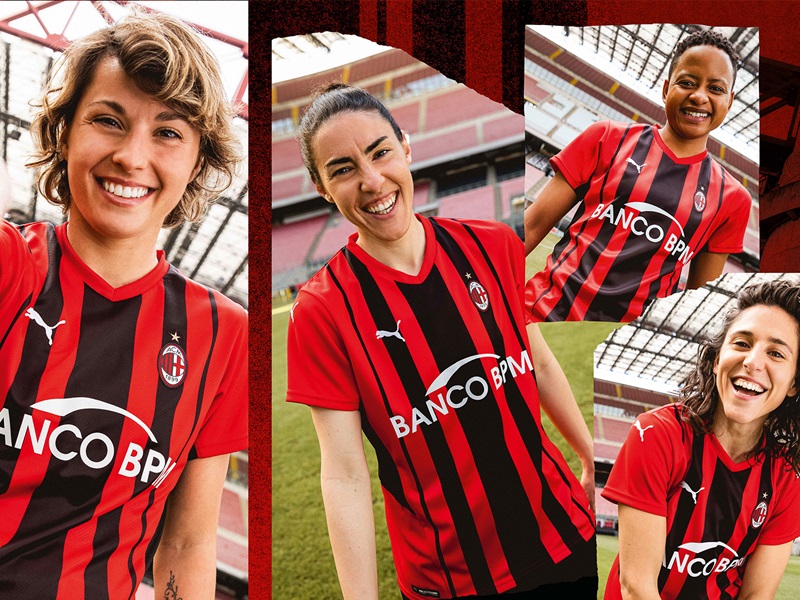 AC Milan thuisshirt 2021-2022 vrouwen