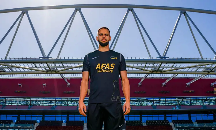 AZ Victorie Goud voetbalshirt 2021