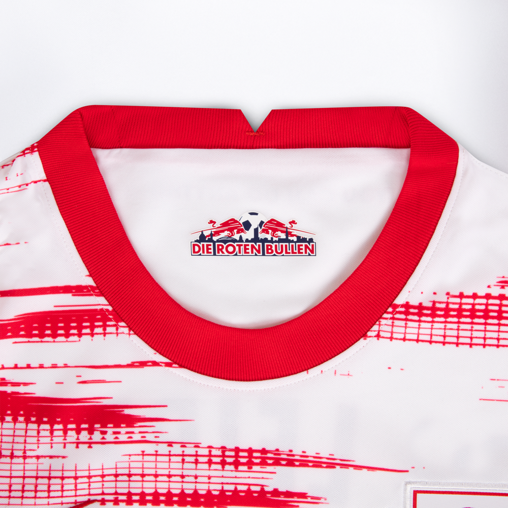 Detail RB Leipzig thuisshirt 2021-2022