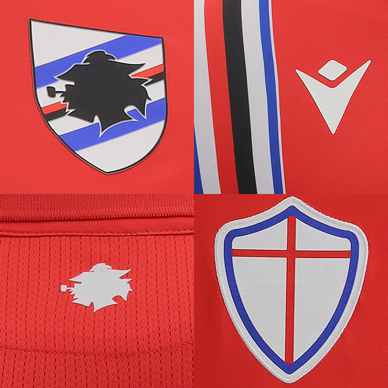 Details Sampdoria 3e shirt 2021-2022