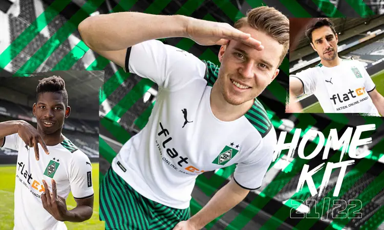 Borussia Mönchengladbach thuisshirt 2021-2022