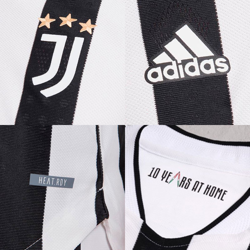 Details Juventus thuisshirt 2021-2022