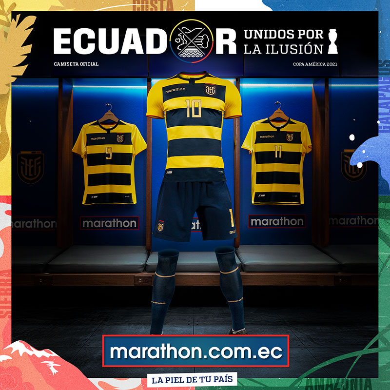 Ecuador thuisshirt 2021-2022