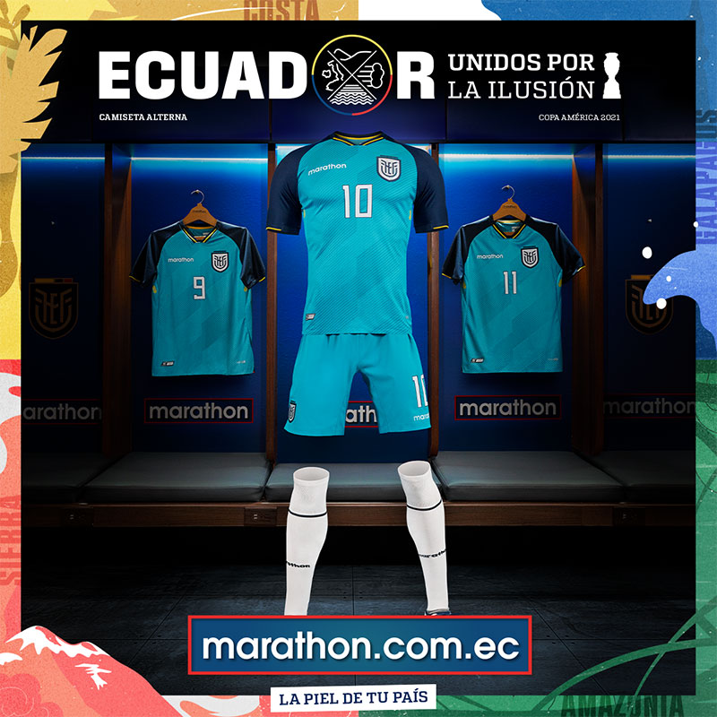 Ecuador uitshirt 2021-2022