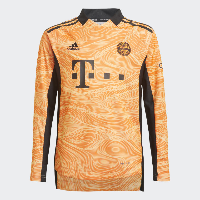 zwart smeren Blanco Bayern München keepersshirt 2021-2022 - Voetbalshirts.com