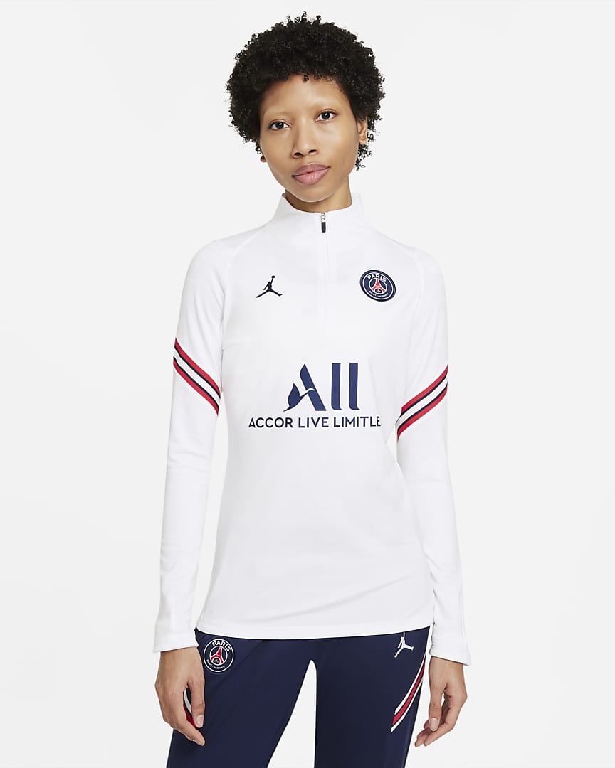 Wit Paris Saint Germain trainingspak 2021-2022 Jordan