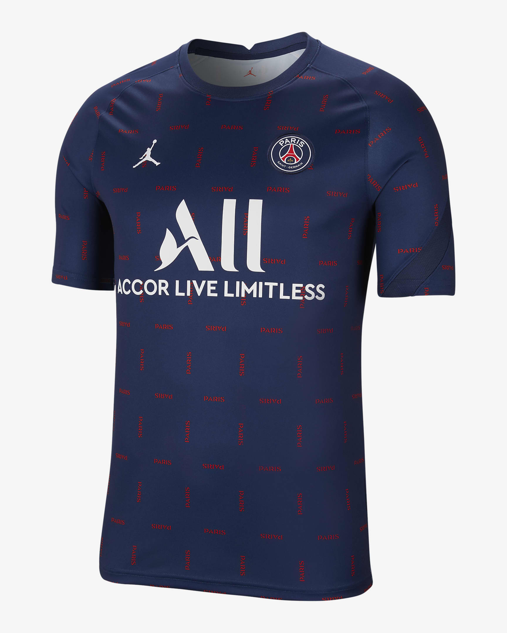 Paris Saint Germain warming-up shirt 2021-2022
