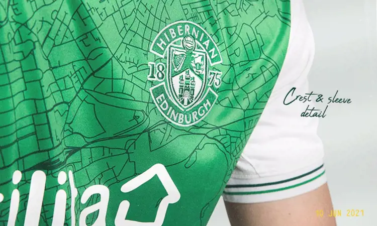 Hibernian thuisshirt 2021-2022
