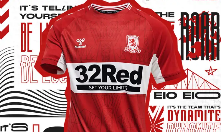 Middlesbrough thuisshirt 2021-2022