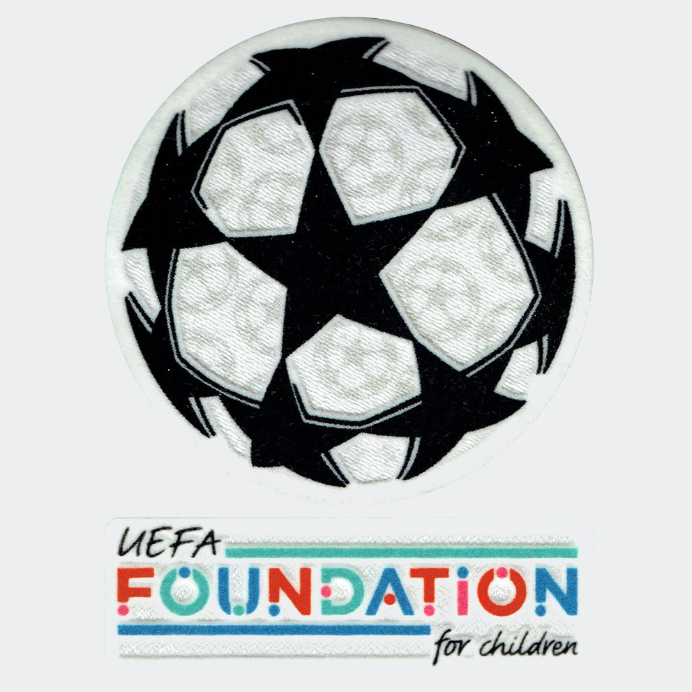 Champions League Starball + UEFA Foundation Badge
