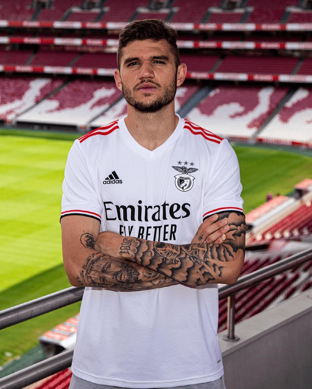 adidas Benfica uitshirt 2021-2022