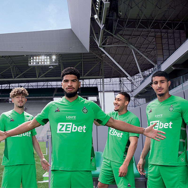 Saint Etienne thuisshirt 2021-2022