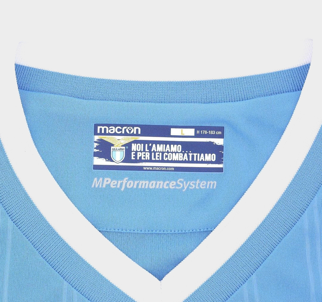 Detail Lazio Roma thuisshirt 2021-2022