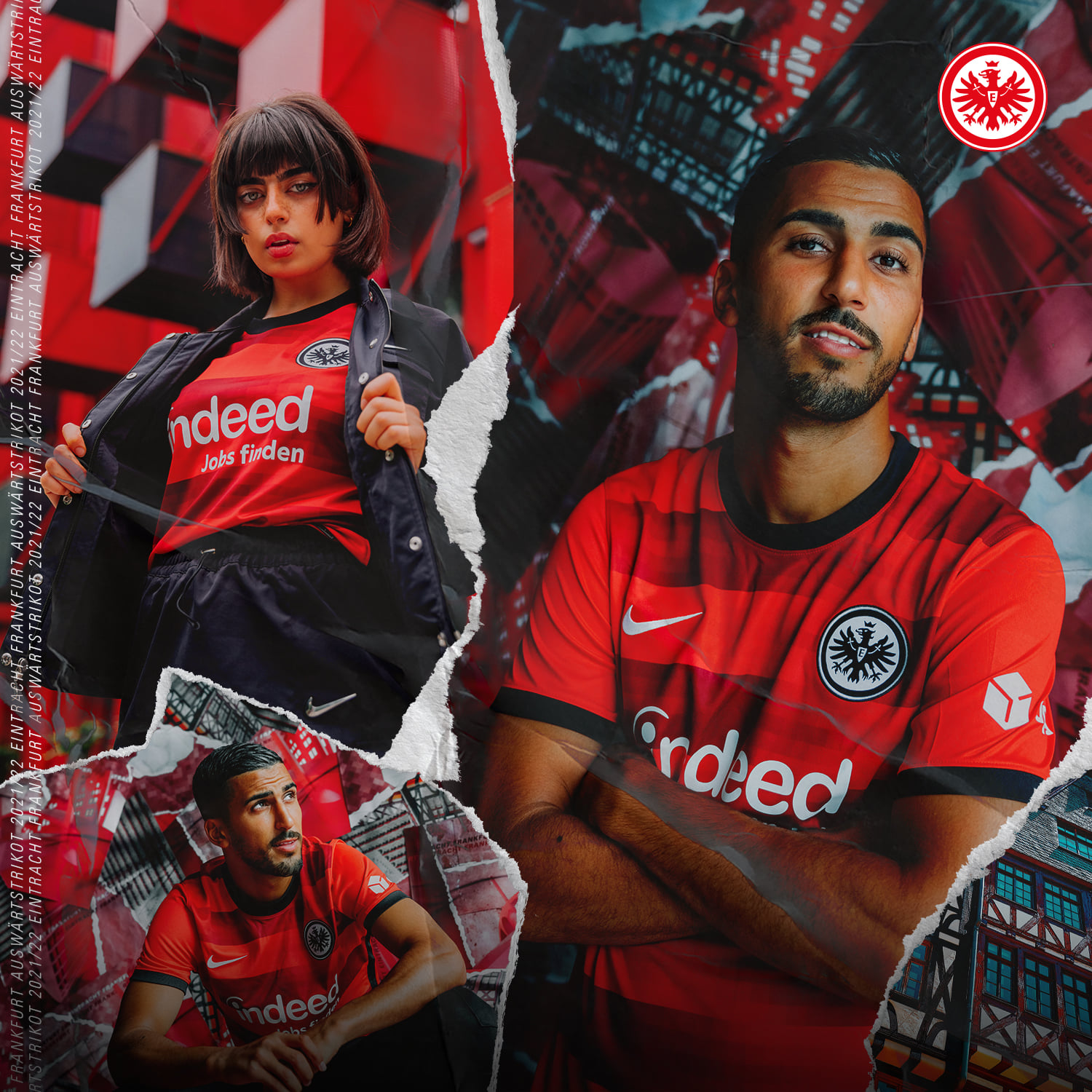 Eintracht Frankfurt uitshirt 2021-2022