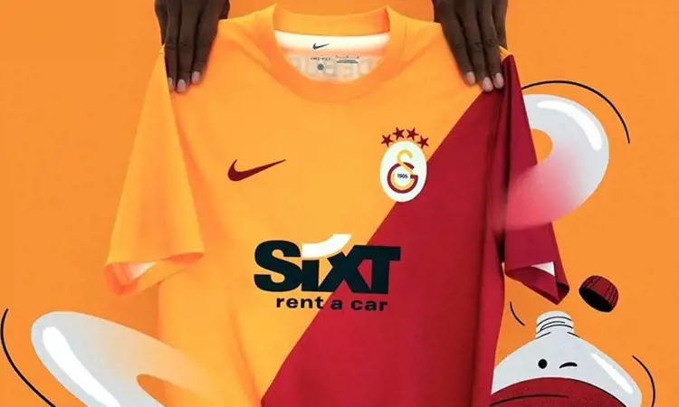 Galatasaray thuisshirt 2021-2022 