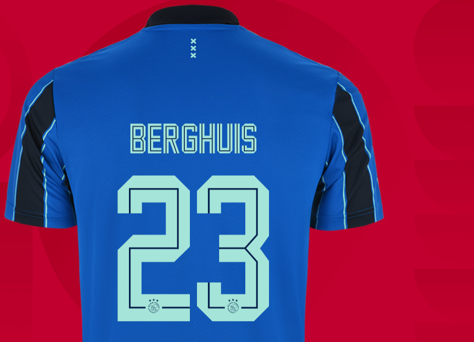 Ajax uitshirt Berghuis