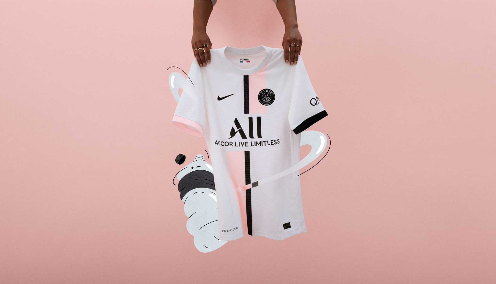 Paris Saint Germain uitshirt 2021-2022