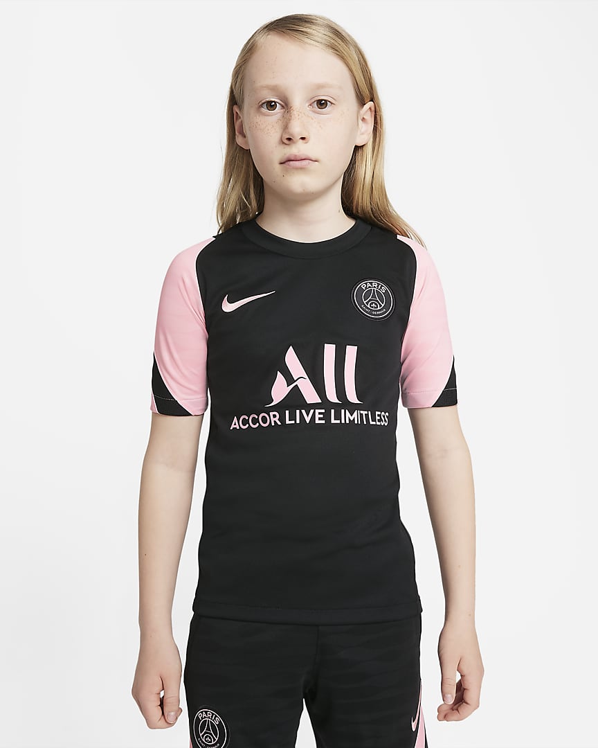 Paris Saint Germain trainingsshirt 2021-2022 - Zwart/Roze