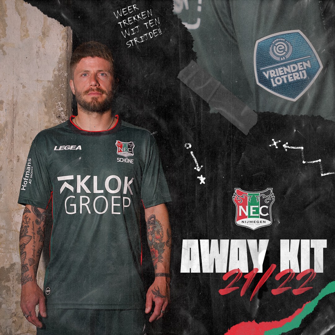 NEC Nijmegen uitshirt 2021-2022