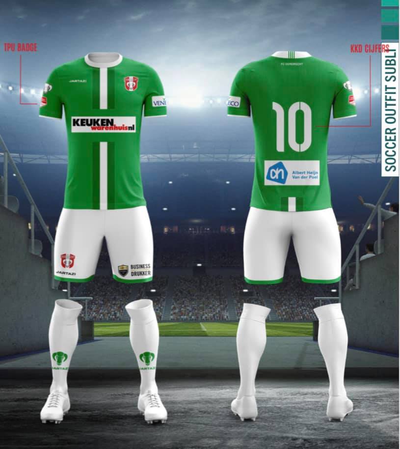 FC Dordrecht thuisshirt 2021-2022