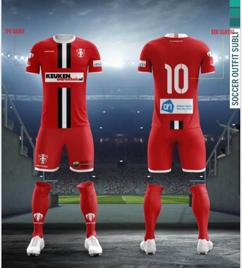 FC Dordrecht uitshirt 2021-2022