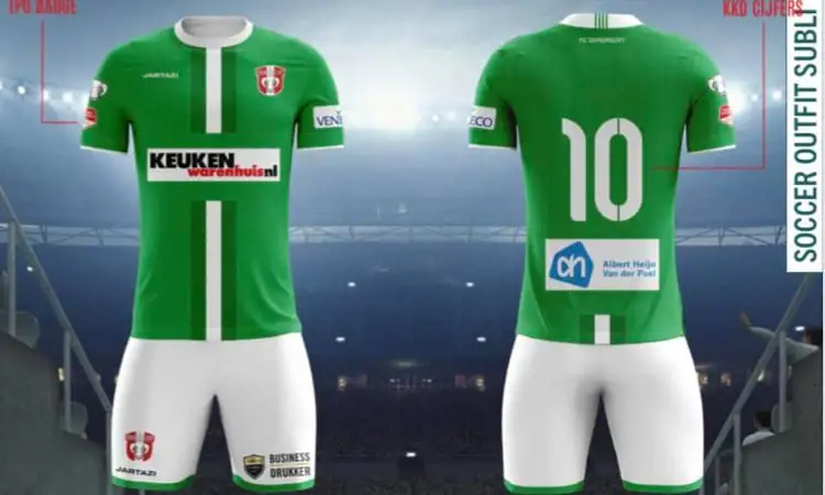 FC Dordrecht voetbalshirts 2021-2022