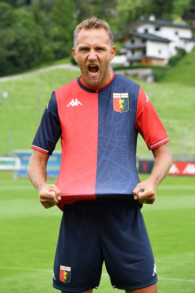 Genoa thuisshirt 2021-2022 Kappa