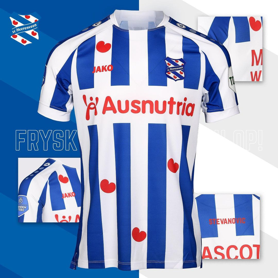 SC Heerenveen thuisshirt 2021-2022