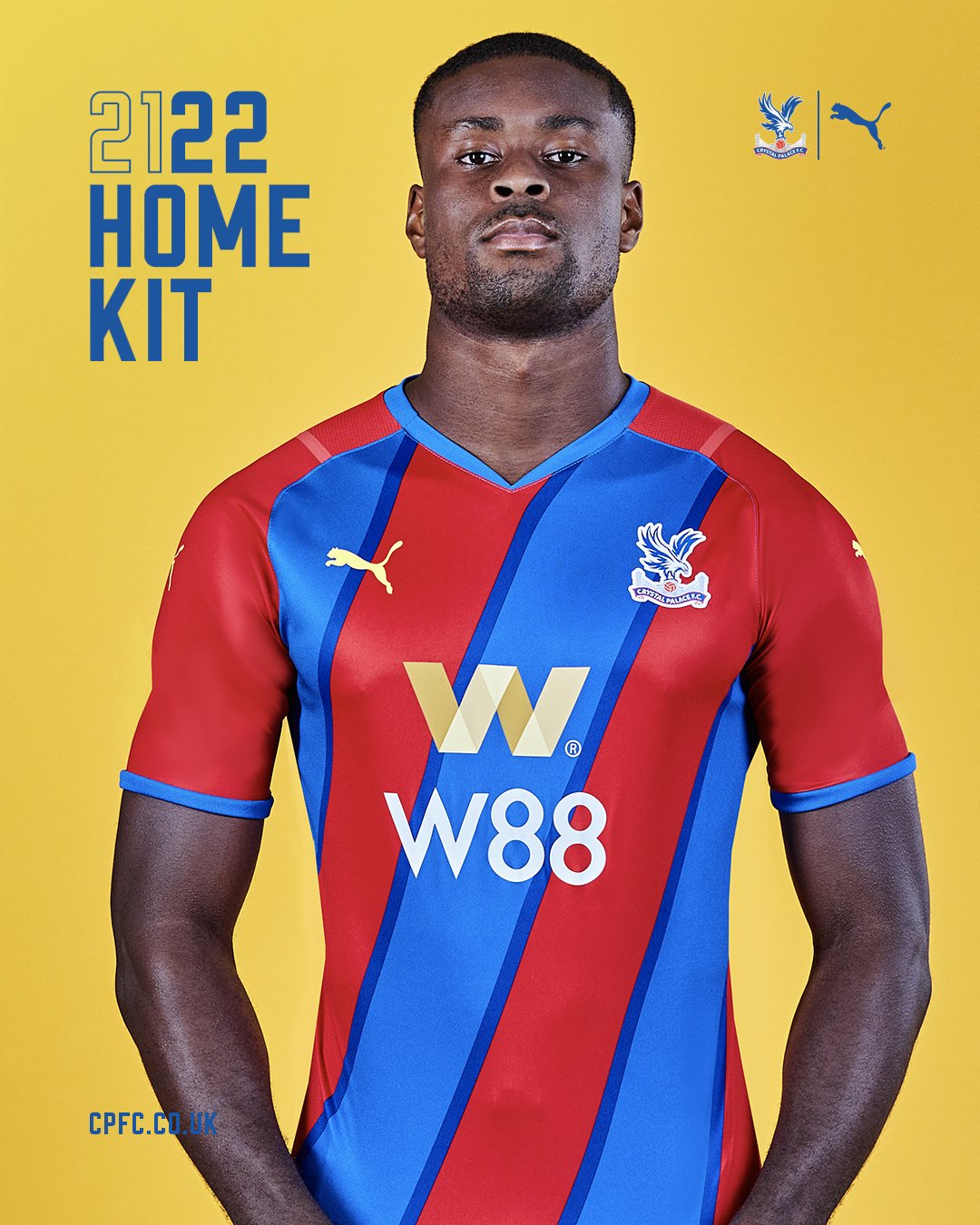 Crystal Palace thuisshirt 2021-2022