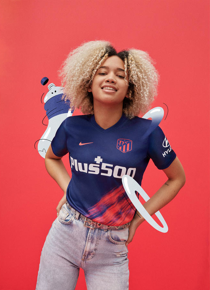 Atletico Madrid uitshirt 2021-2022