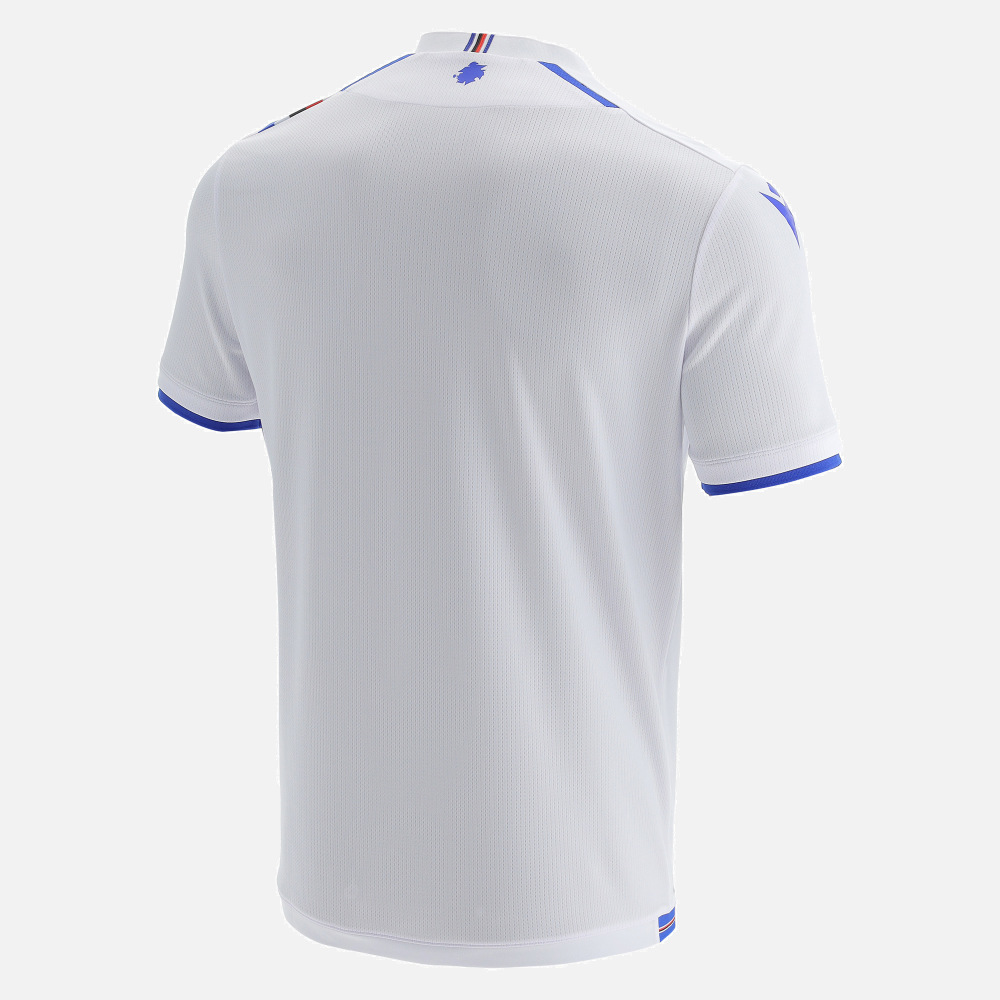 Achterkant Sampdoria uitshirt 2021-2022