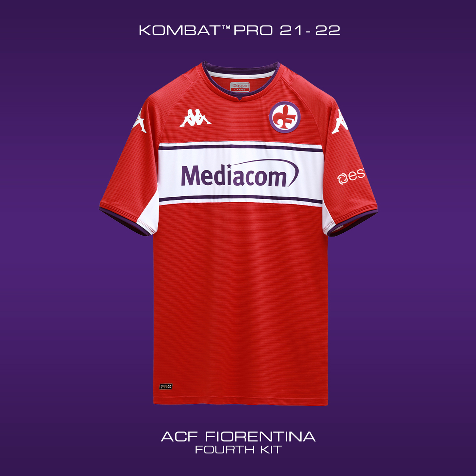 Fiorentina 4e voetbalshirt 2021-2022