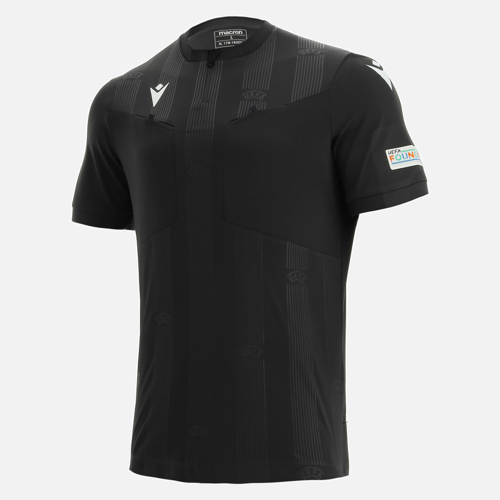 UEFA scheidsrechtersshirt - Zwart