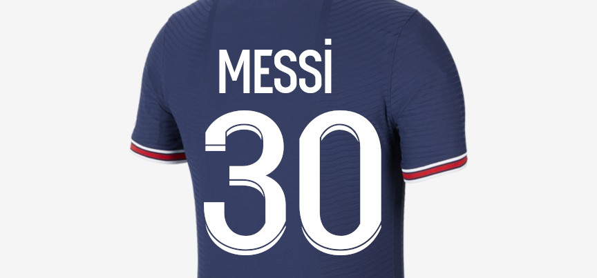Paris Saint Germain voetbalshirt Lionel Messi